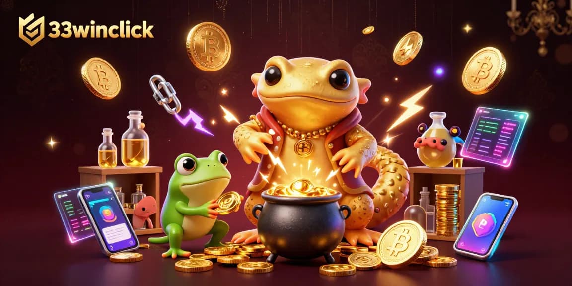 Experience the magic of 33winclick as alchemists create winning moments in a vibrant digital casino.