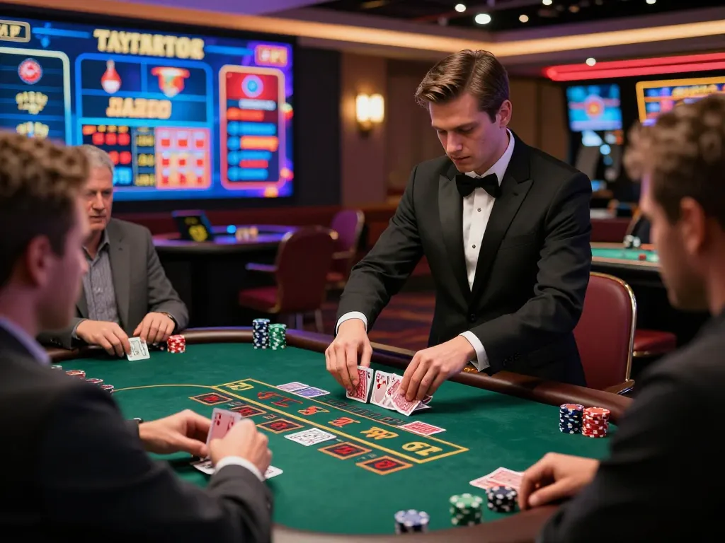 Experience the thrill of Canada online casinos with live dealer blackjack gameplay.