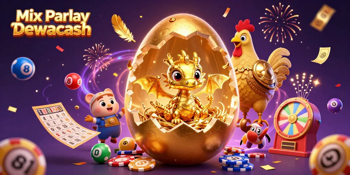 Experience the excitement of winning with Mix Parlay Dewacash in this vibrant, dynamic gaming scene.