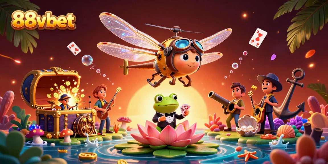 Engage with 88vbet's lively casino scene featuring exotic characters and dynamic gameplay elements.