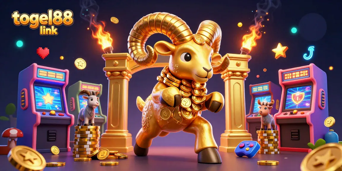 Engage with the exciting togel88 link scene filled with animated gold elements and vibrant gaming features.