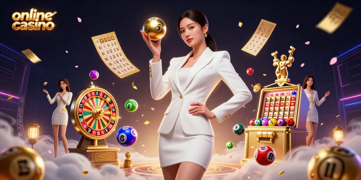 Experience an online casino with vibrant characters, games, and excitement captured in stunning detail.