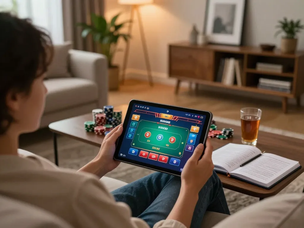 Experience exciting online casino gameplay at https://sc88.casino/ with immersive poker strategies and cozy home settings.