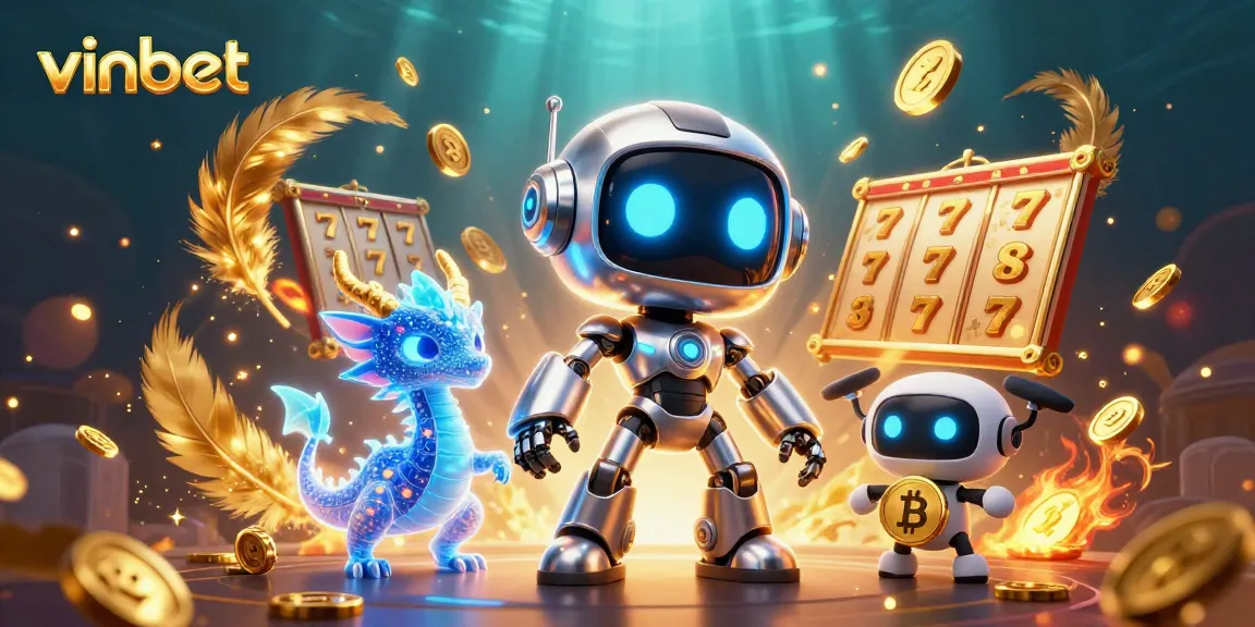 Experience thrilling slot games with vinbet's dynamic 3D characters and rich casino elements.