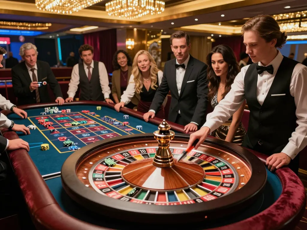 Watch players engage in thrilling roulette action at mantra88 casino, highlighting anticipation and excitement.