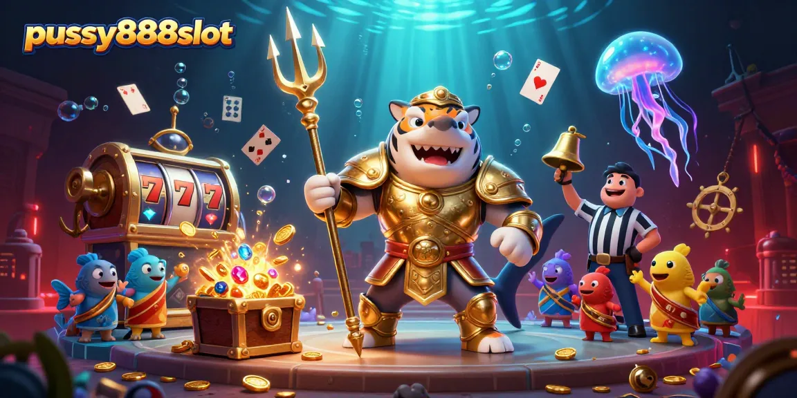 เล่นเกมสล็อต pussy888slot พร้อมลุ้นโบนัสใหญ่ในบรรยากาศใต้ทะเลสุดตระการตา
