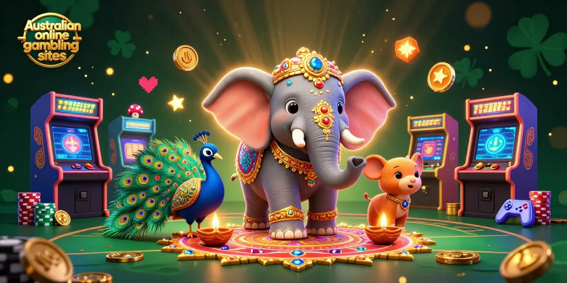 Experience the vibrant world of Australian online gambling sites with dynamic games and rich color.