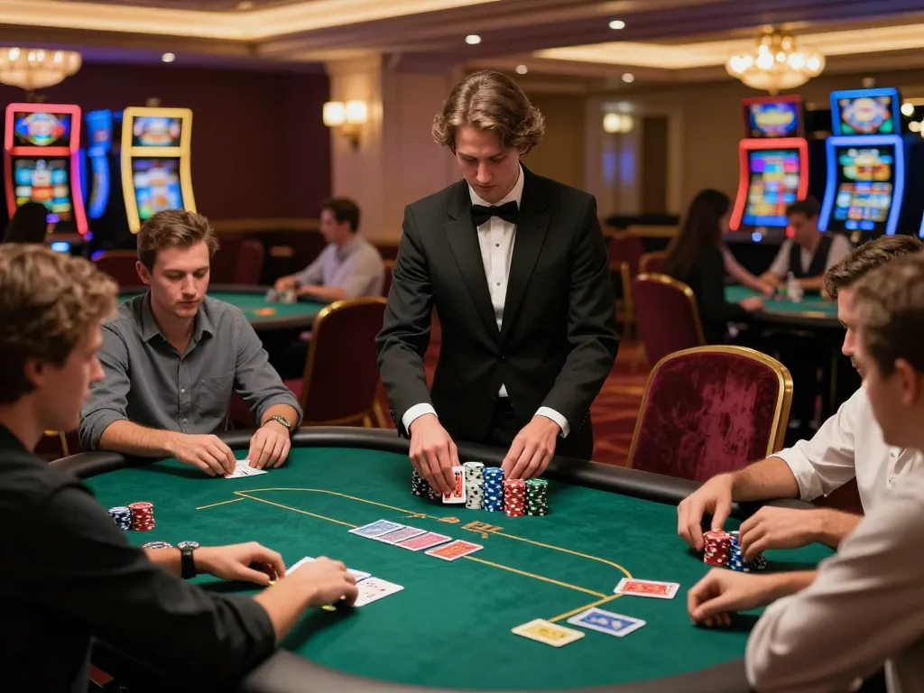 Players engaged in an intense high-stakes game at mm 88 poker table, showcasing strategy and excitement.
