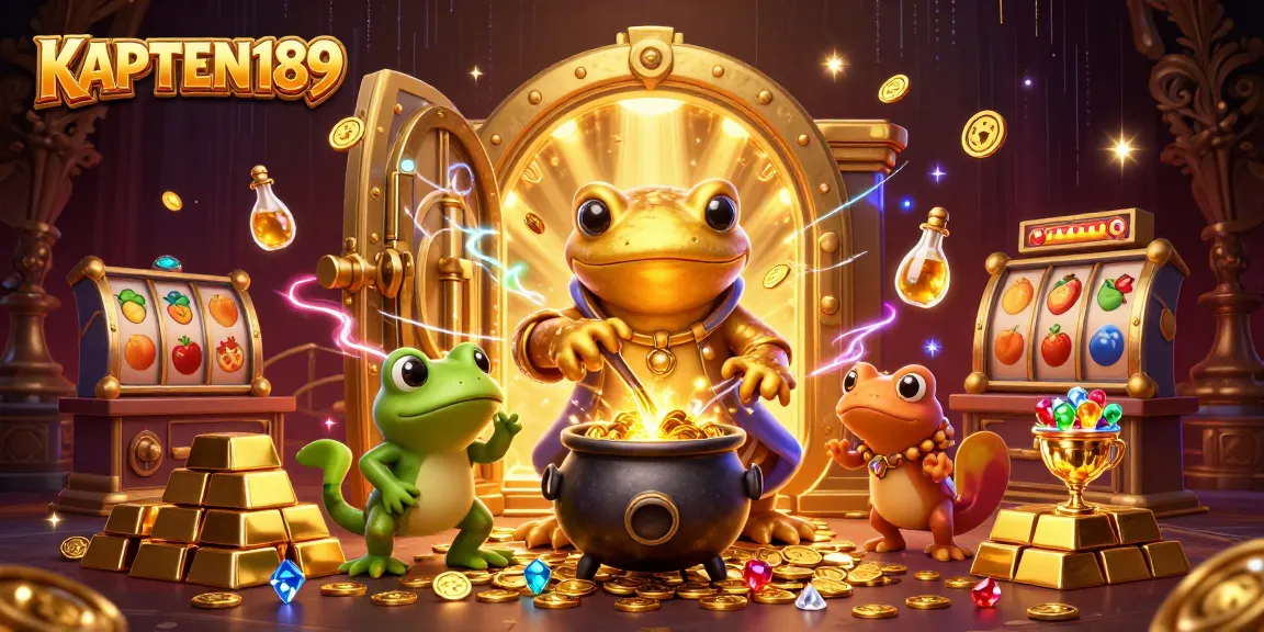 KAPTEN189 mengasyikkan pemain dengan slot online yang penuh keberuntungan dalam suasana lab sihir alkimia
