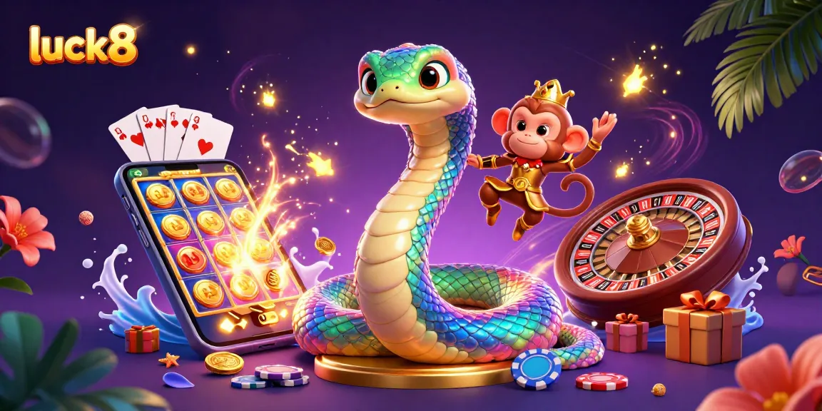 Engage with luck8's thrilling slot experience featuring colorful games, jackpots, and immersive characters.