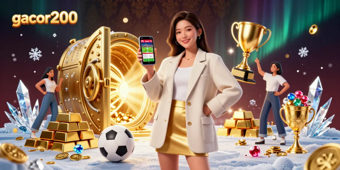 Experience winning strategies on gacor200 with an engaging sports betting app showcased.