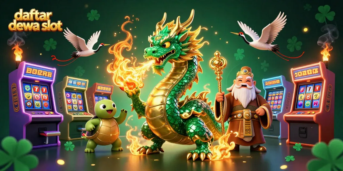 Menangkan jackpot dengan daftar dewa slot dan simbol keberuntungan dalam ilustrasi kasino