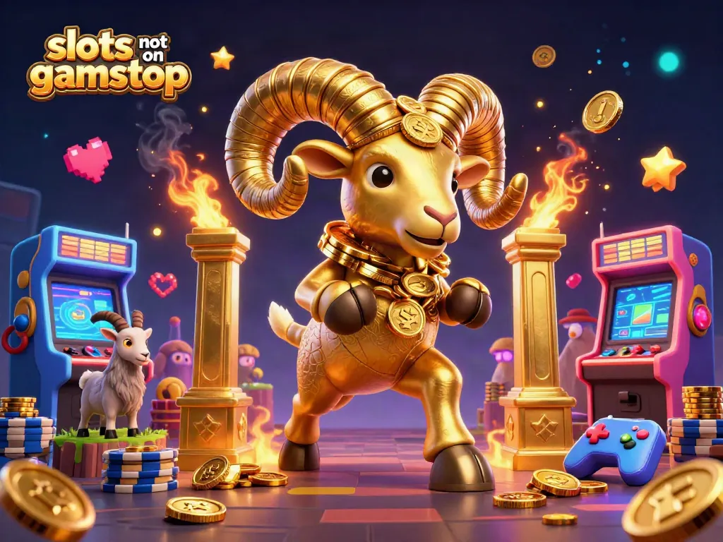 Experience thrilling action with slots not on gamstop, featuring lively game elements and a stunning 3D scene.
