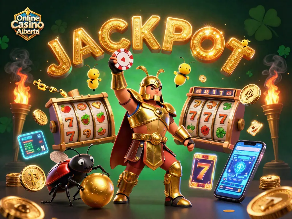 Experience thrilling games at Online Casino Alberta with vibrant characters and immersive visuals.
