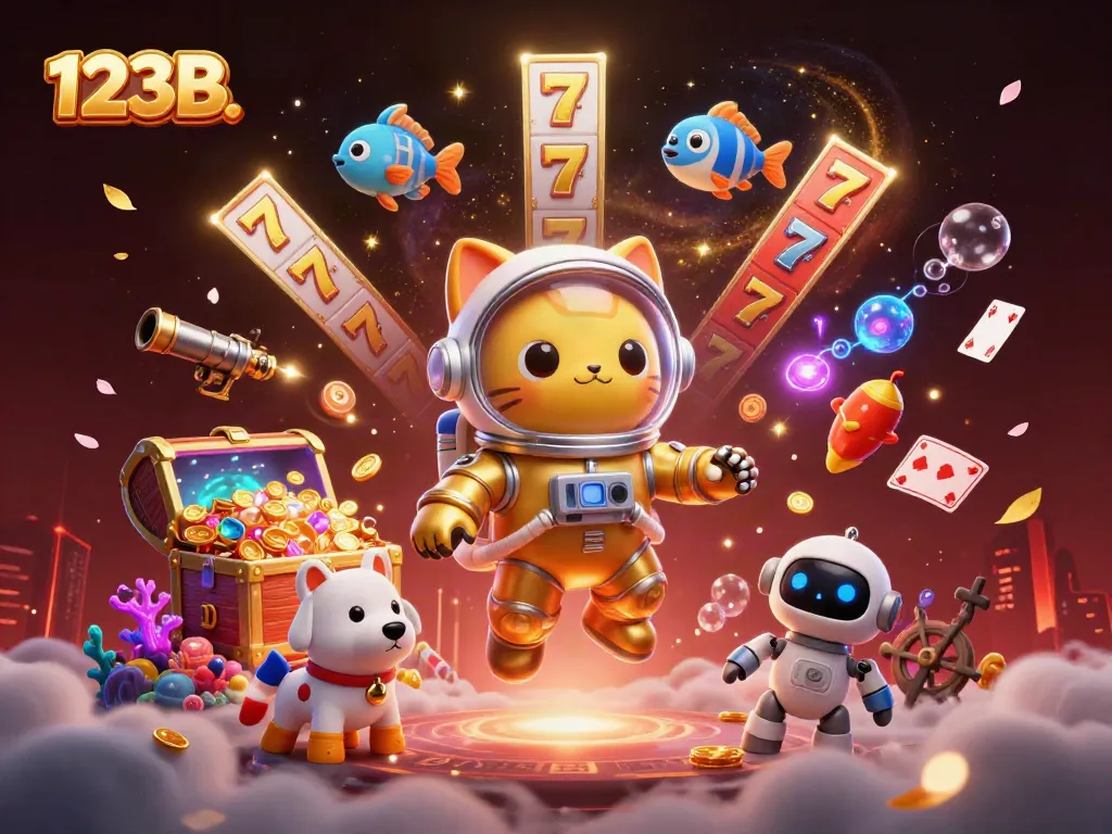 Experience the thrilling world of 123B with vibrant characters and dynamic casino elements.