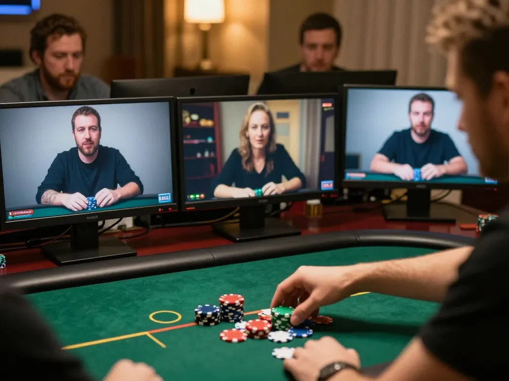 Engaging online poker at bet88, showcasing dynamic gameplay with players making strategic bets