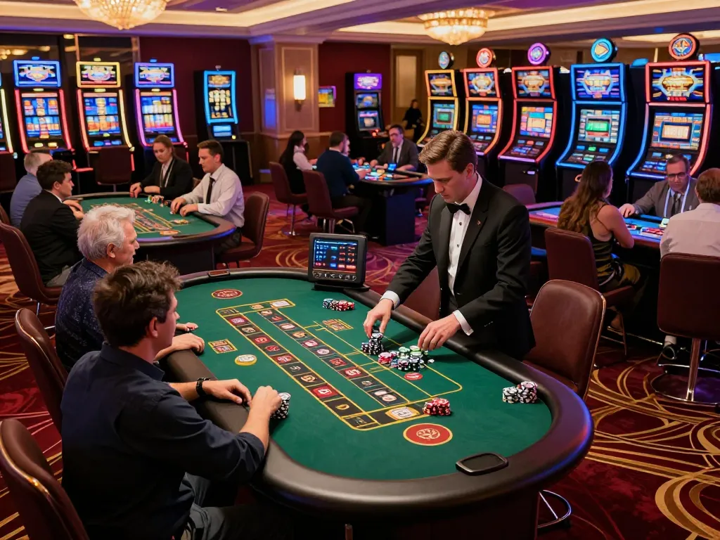 Experience exciting gameplay at https://www.dacsandatphanrang.com/ in a glamorous casino setting.