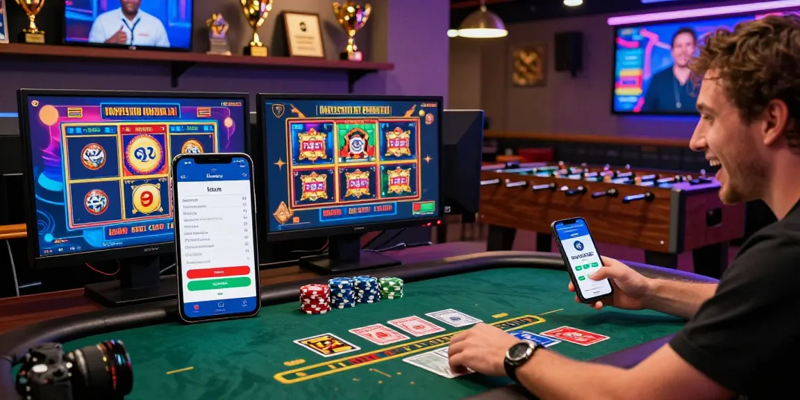 Player engaging in live blackjack at a credit card casino, showcasing excitement with https://being-there.org.uk on the screen.