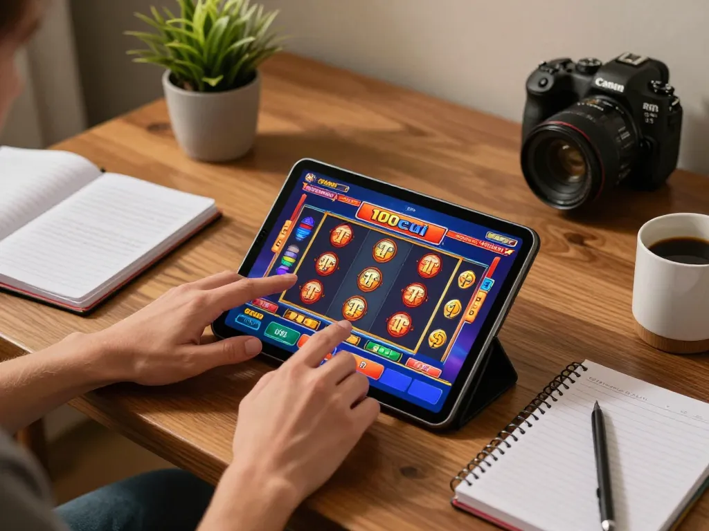 Memainkan slot berwarna-warni sambil merancang untuk mendapatkan bonus slot terbaik di 100cuci dalam suasana rumah yang selesa.