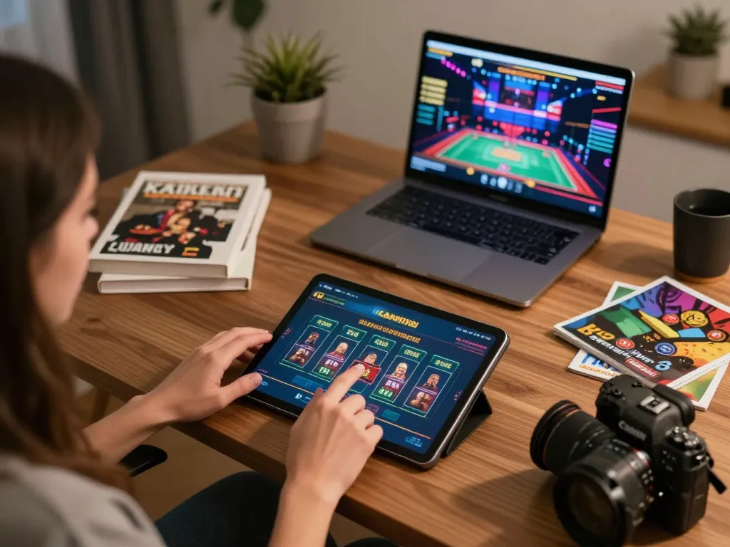 uu88 user intense action betting on a mobile casino app in a cozy home gaming setup