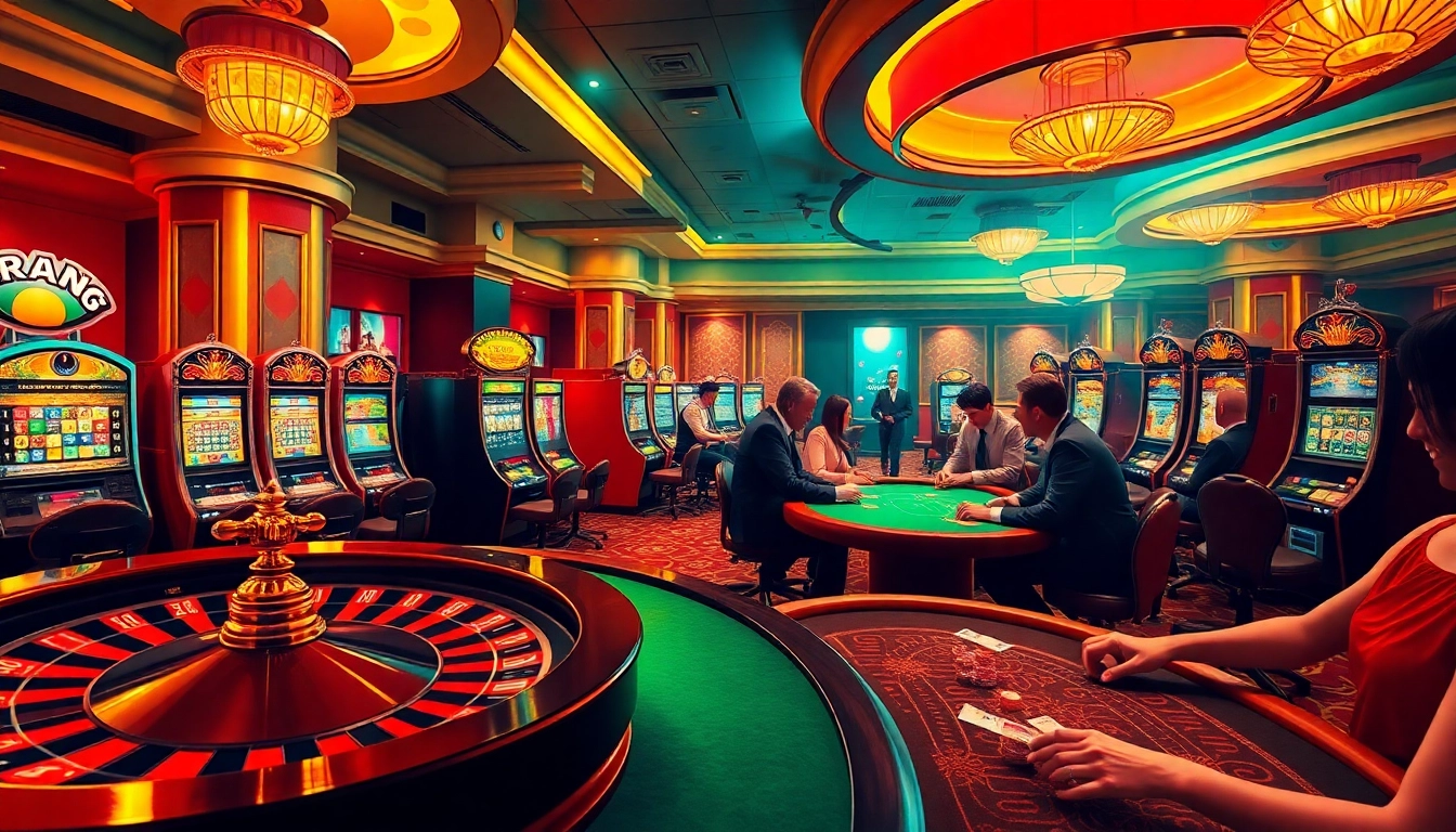 Experience the excitement of TRANG GAME B8 with vibrant casino games and engaging players.