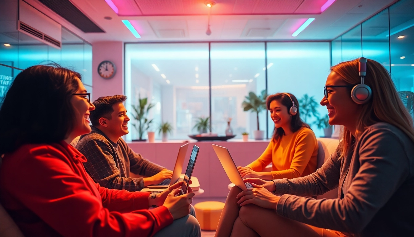 Engaging users in spicychat with vibrant AI digital interactions.