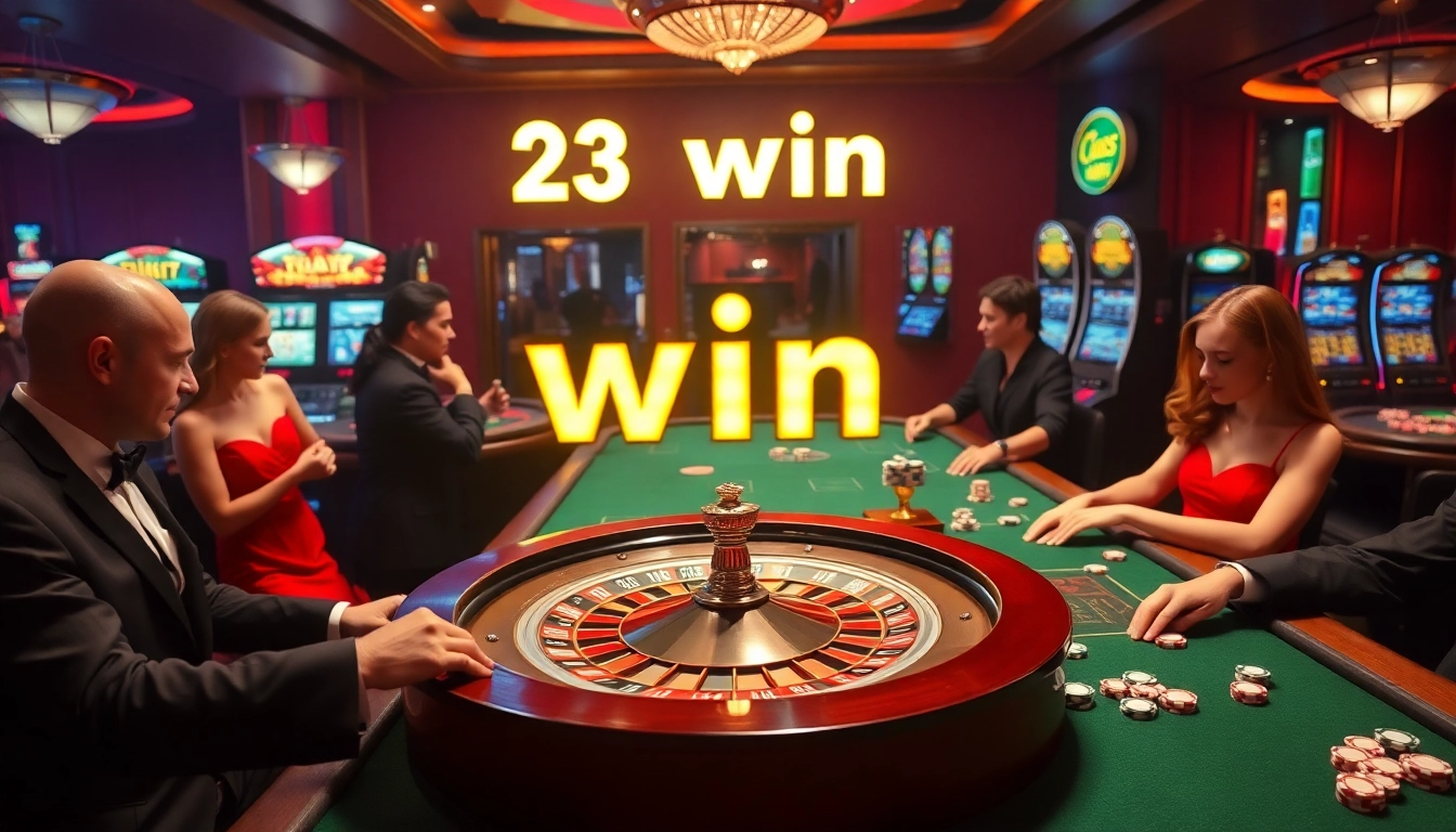 Experience the thrill of a casino atmosphere with 23 win excitement in every game.